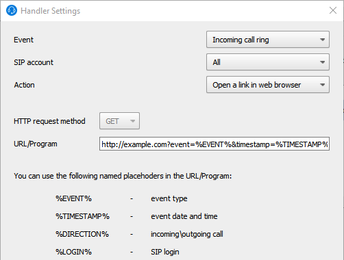 Configurando um cartão de consumidor pop-up.